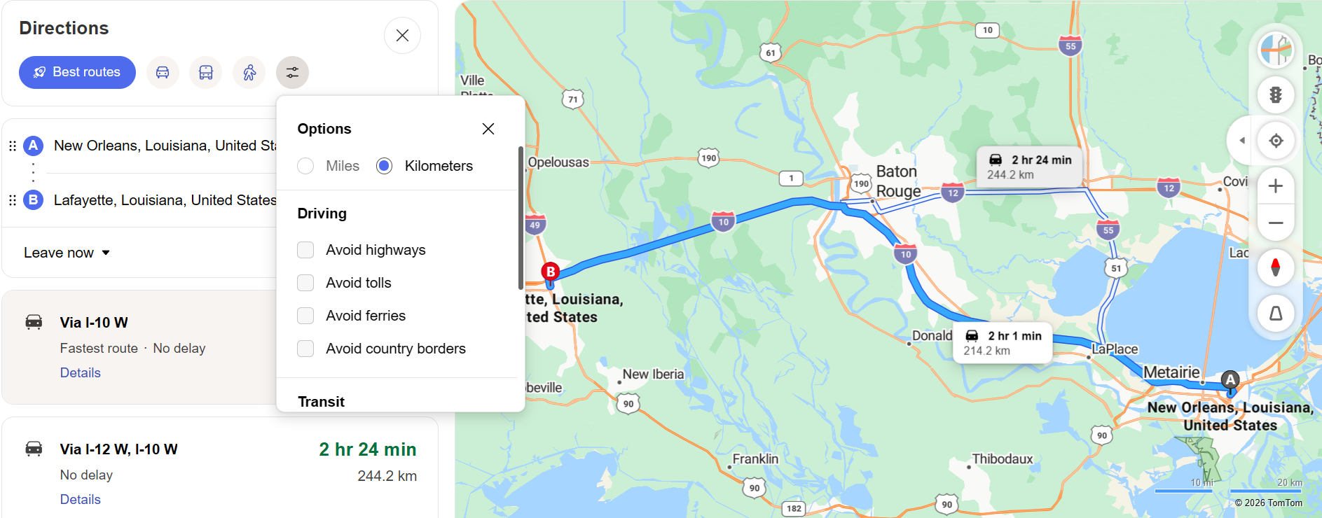 Bing Maps Satellite View Interface