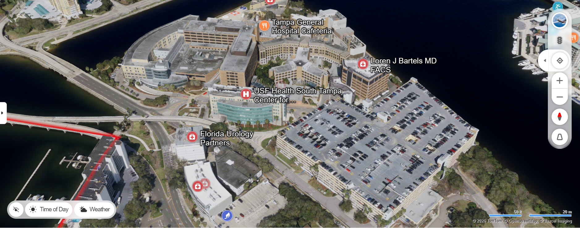 Bing Maps Street View Interface